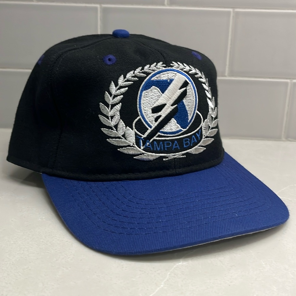 Vintage Tampa Bay Lightning (Inaugural Season) Fitted Wool Hat - Size 7